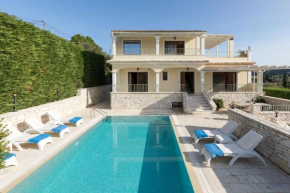 Kassiopi View Villas-Corfu-Villa Christos-4 bedrooms-big private pool-sea view-prime location